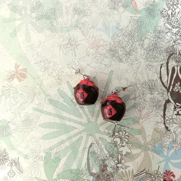 *小人國糸列* 傳統中式封壇酒 925純銀耳針 連禮盒