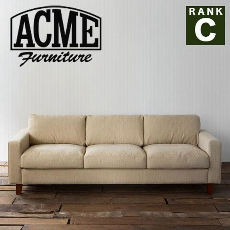 ACME Furniture アクメファニチャー JETTY feather SOFA 3P Cランク