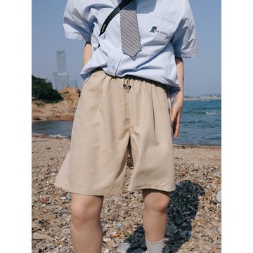 STILLYOU力推！自制超顯瘦輕薄款休閑小短褲女2025新款夏寬松緊腰