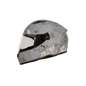 【SOL Helmets】SF-7全罩式安全帽 (探險者_消光灰/黃) ｜ SOL安全帽官方商城｜輕量化｜女帽｜排齒釦