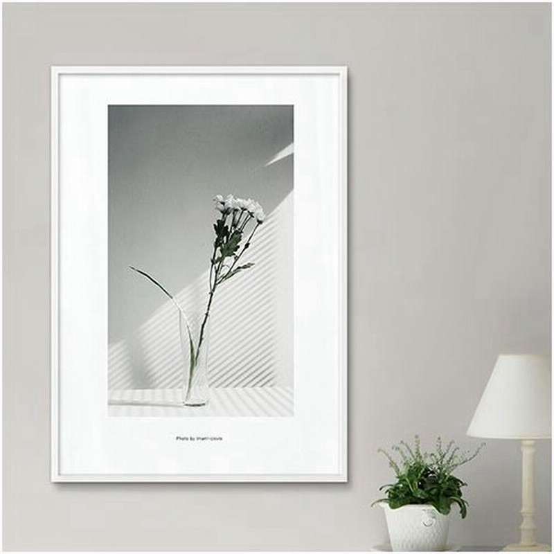 アート ポスター インテリア 額縁 高級感 おしゃれ モダン 北欧 デザイン モノクロ モノトーン 特大 アルミ製フレーム付 エスポワール 452 649 通販 Lineポイント最大0 5 Get Lineショッピング