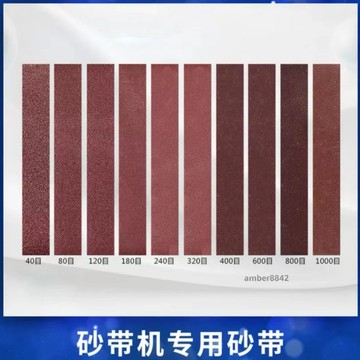 購滿99出貨 高品質 10條520*20mm 手持砂帶機用打磨焊縫 除鏽 毛刺 拋光 砂帶條