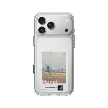iPhone 17 Pro Max Clear Case（相機按鈕） 透明 - Van Gogh Museum - 荷蘭的鬱金香田