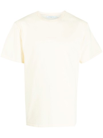 Maison Kitsuné - crew-neck T-shirt - men - Cotton - XL - Neutrals