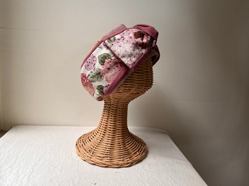 繡球花-日式綁帶髮帶ヘアバンド