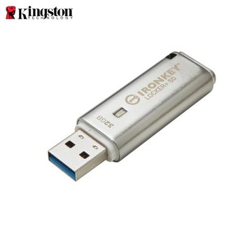 Kingston 金士頓 32G IronKey Locker+ 50 加密 隨身碟 金屬碟 密碼保護