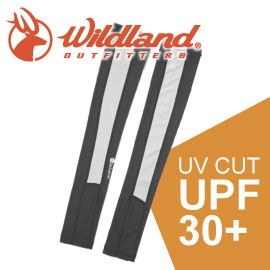 【Wildland 荒野 中性開洞抗UV透氣袖套 《深灰》】W1801/春夏款/抗UV/防曬袖套