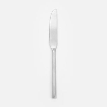 伊登不鏽鋼餐刀23cm 六角銀