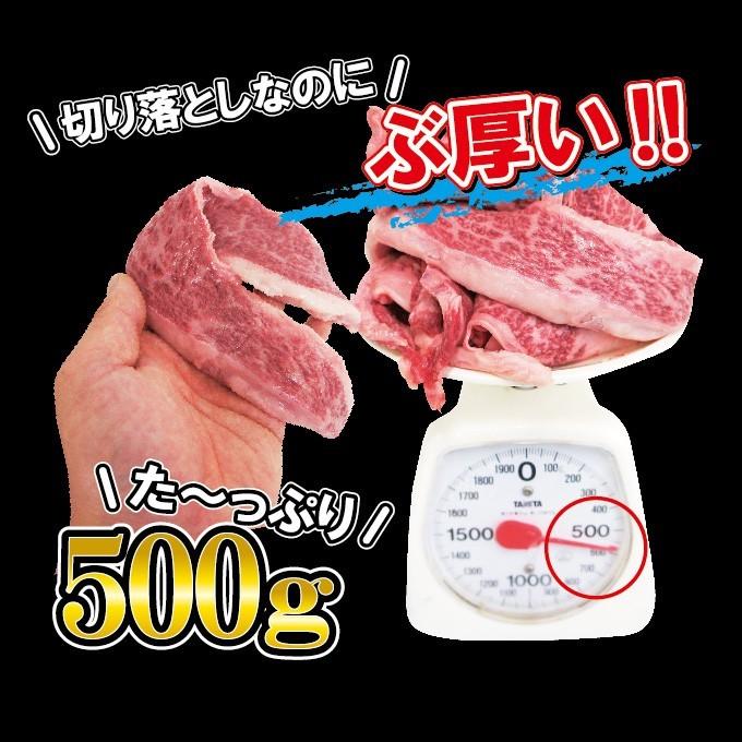 黒毛和牛霜降りリブロース厚切り切り落とし500g入訳あり超限定品 冷凍　国産黒毛和牛 焼肉