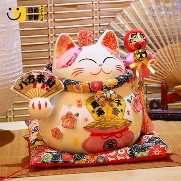 免運/附發票 公司貨 招財貓 陶瓷 招財貓擺飾 存錢筒 居家裝飾 開業禮品 傢居橋遷 可愛招財貓 日式風招財貓 開幕送禮工廠現貨直銷 售後保障 店長推薦 5s12230