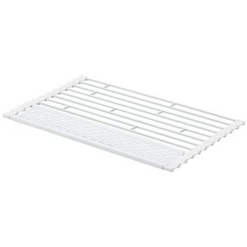 日本【YAMAZAKI】tower多功能瀝水架(白)S