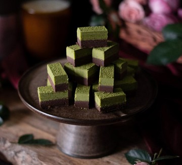 【黑方巧克力】抹茶生巧克力