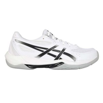 ASICS GEL-ROCKET 12 男女排球鞋-訓練 亞瑟士 1073A080-101 白黑銀