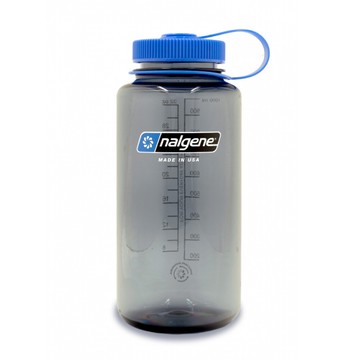 nalgene 美國 寬嘴水壺 1l煙霧灰2020-1532/運動水壺/休閒水壼/隨身水壺/環保