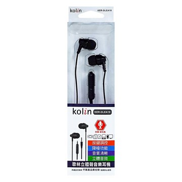 Kolin 歌林 氣密式耳機KER-DLEA18  1入