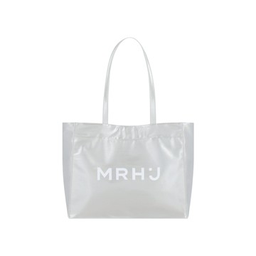 【MARHEN.J】Bona 銀色尼龍托特包_大容量可當筆電包平板包