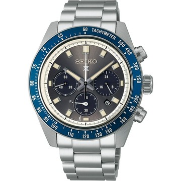 SEIKO 精工 Prospex 系列 SPEEDTIMER 賽車主題時尚太陽能三眼計時錶-男錶(SSC939P1)41.4mm-SK008