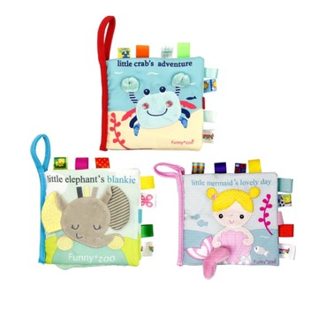 OceanBaby 小小發現家啟蒙布書(多款可選)嬰兒布書 互動學習