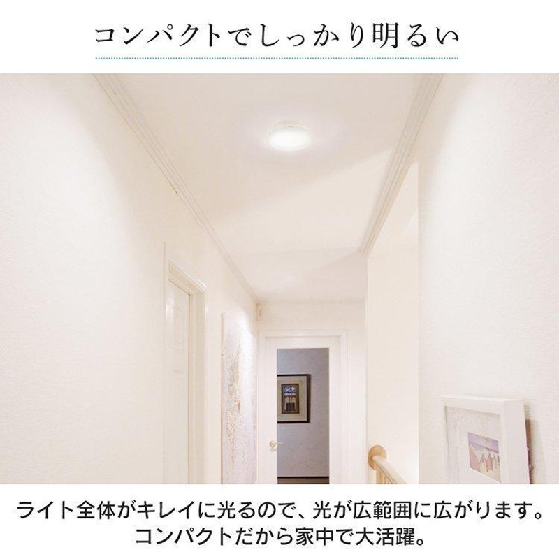 シーリングライト LED 2個セット 小型 省エネ 節電 アイリスオーヤマ