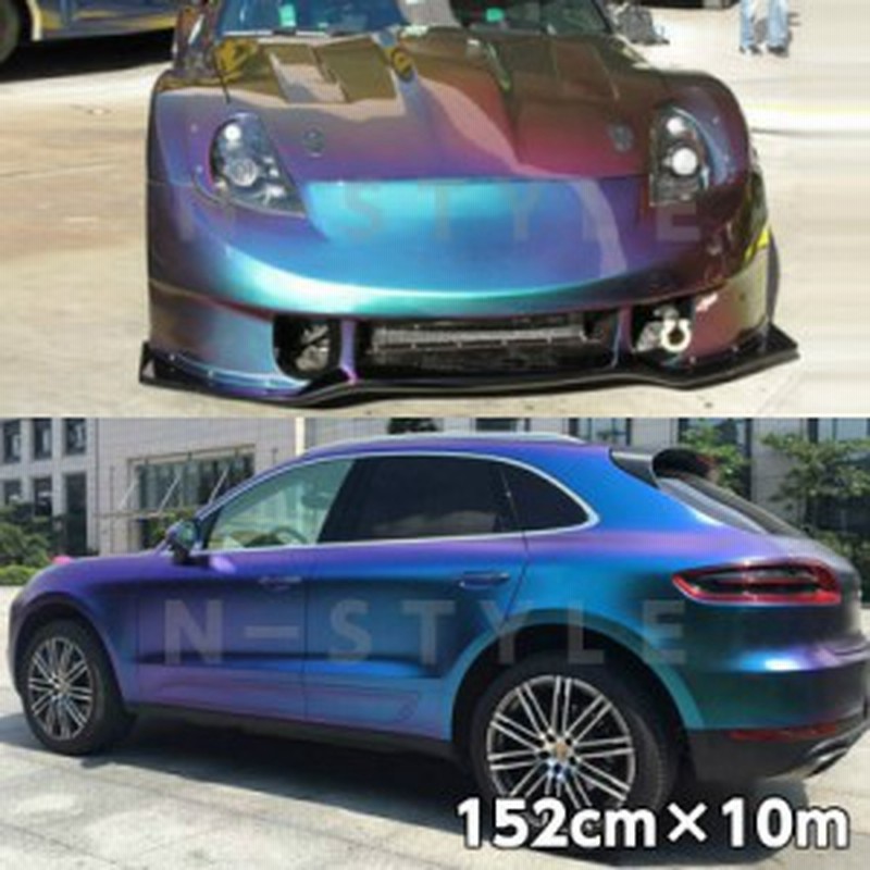 カーラッピングシート152ｃｍ 10m マジョーラブルー ラッピングフィルム 耐熱耐水曲面対応裏溝付 通販 Lineポイント最大1 0 Get Lineショッピング
