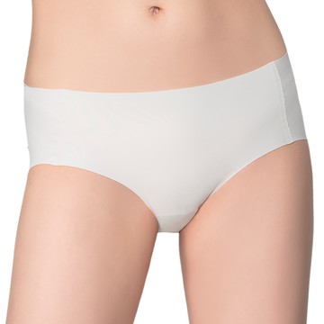 SWEAR 思薇爾 I LOVE U SO SOFT 系列 M-XXL 素面 低腰 平口 無痕 內褲(煙灰色)