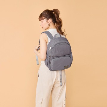 後背包-晴空雙拉鍊防潑水後背包-6004-32-多色任選