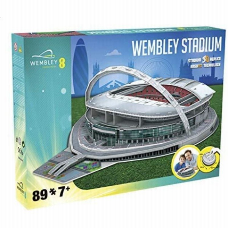 オフィシャル ライセンスグッズ】ウェンブリー・スタジアム 3D 立体  