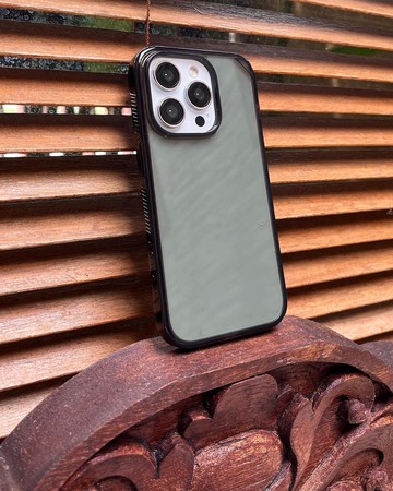 ARMOR iPhone 14 Signature 系列電話保護殼_水晶透明灰/灰帶