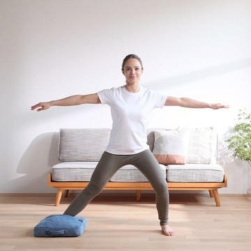 塑身滑墊(藍/灰) 灰