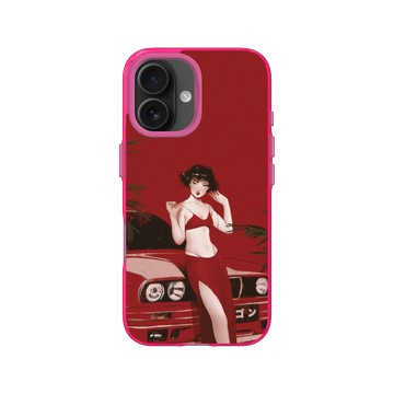 iPhone 16 Clear 粉漾桃 - Janice Sung - Garnet 石榴石