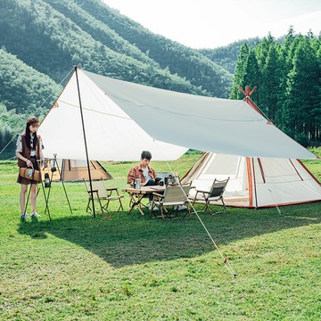 探險者印第安戶外帳篷金字塔輕奢露營加厚野外防暴雨野營裝備野餐