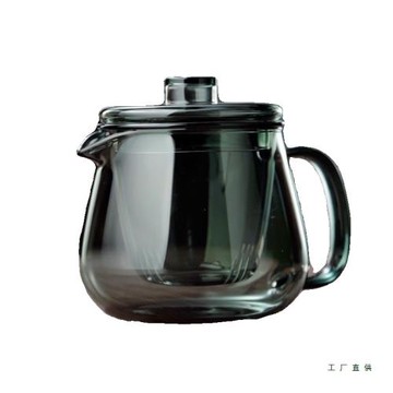 功夫玻璃茶壺家用沖茶器加厚耐高溫泡花茶紅茶過濾茶水分離企鵝壺