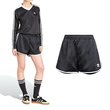 Adidas 3S SPRINTER 女款 黑色 運動 三葉草 休閒 短褲 JD3119