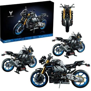 免運熱銷🔥兼容樂高 積木【顆粒數1478】YAMAHA MT-10SP拼裝模型積木玩具 積木機車 重機模型 禮物 送禮