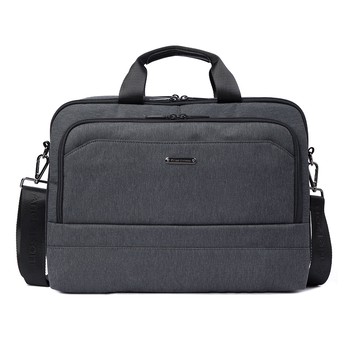 【Kinloch Anderson】Force極簡造型多隔層2WAY公事包 黑色