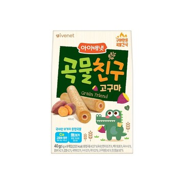 艾唯倪 IVENET 穀物棒棒40g-番薯風味★衛立兒生活館★