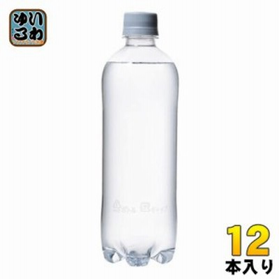 ポッカサッポロ おいしい炭酸水 ラベルレス 600ml ペットボトル 12本入