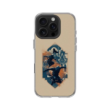iPhone 16 Pro Clear Case（相機按鈕） 透明 - Assassin's Creed - Assassin's Creed Mirage® - Assassin's Jump
