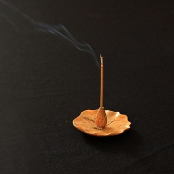 香插 竹 香爐 香道 香托 荷葉 線香 藏香 檀香 香架 山山竹木手刻