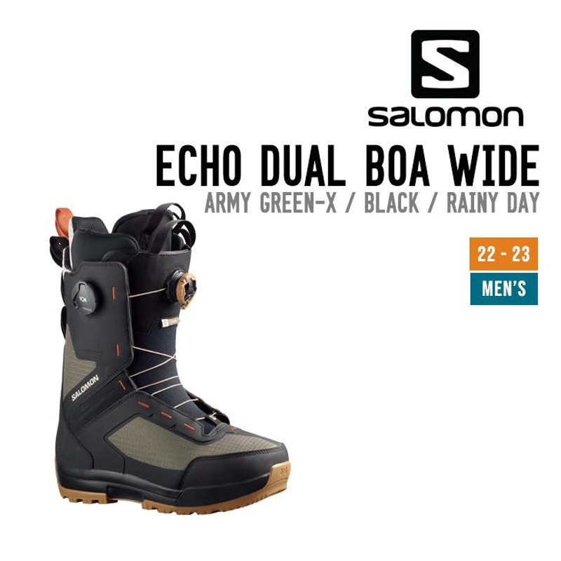 人気商品は サロモン SALOMON ECHO DUAL BOA WIDE - ウィンタースポーツ