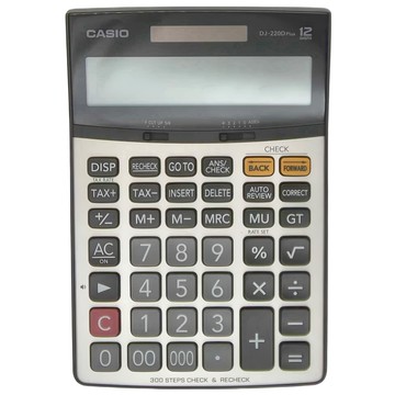 CASIO 卡西歐 計算機  DJ-220DPLUS  1個