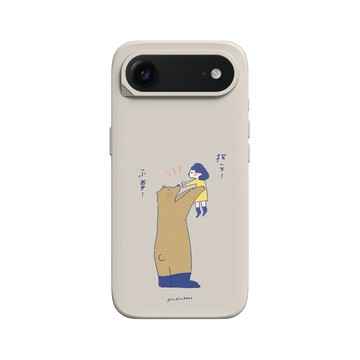 iPhone Air SolidX 貝殼灰 - 咻咻熊 XiuXiubear - 抱我！抱我！