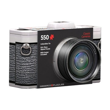 Eurographics拼圖 鐵盒拼圖-復古相機(550P)