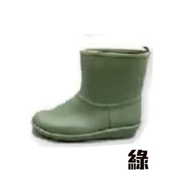 【Charming】日本製 時尚造型【個性雪靴雨鞋】-軍綠色-712