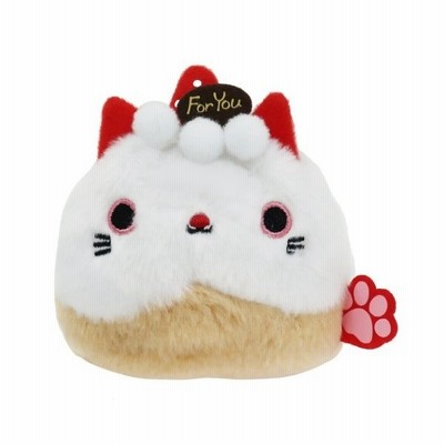 ミニ ぬいぐるみ お手玉 スイーツねこだんご マスコット 苺ショートケーキ ねこ 三英貿易 通販 Lineポイント最大get Lineショッピング
