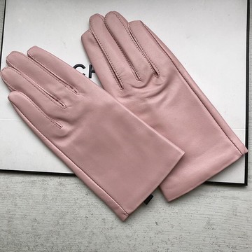 現貨+預購 真皮手套保暖手套-粉色綿羊皮極簡防寒女手套2款74by15【獨家進口】【米蘭精品】