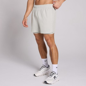 MP Men's 5 2-in-1 Training Shorts - Chrome - M