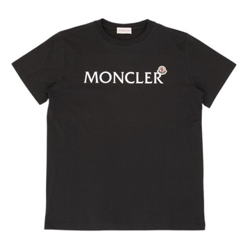 Moncler Enfant Kids 黑色 logo T-Shirt