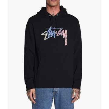AirRoom 全新正品現貨 STUSSY STOCK FADE 帽T 1924055 彩虹 漸層 黑