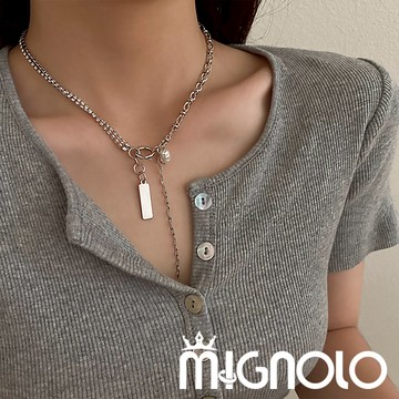 MIGNOLO💫點綴計劃項鍊｜百搭 冷淡風 簡約項鍊 韓國連線 正韓 項鍊女 配飾 唯美項鍊 頸鍊 鎖骨鍊